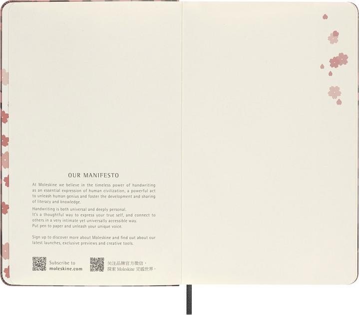 Immagine prodotto Moleskine Le Nb Sakura Lg Governato (21 x 13 cm, Righe, Copertina rigida)