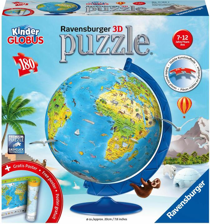 Produktbild Ravensburger Kindererde (180 Teile)