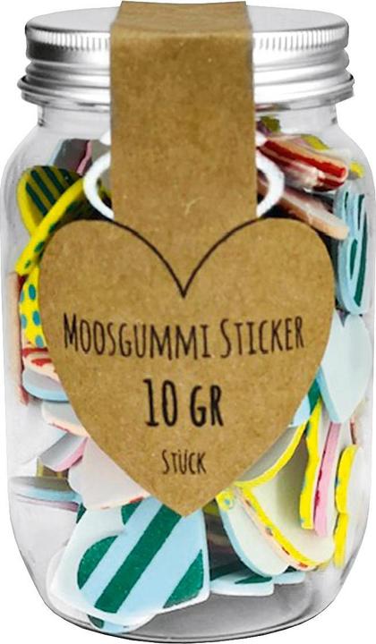 Autocollants en mousse Coeur i.G100p.