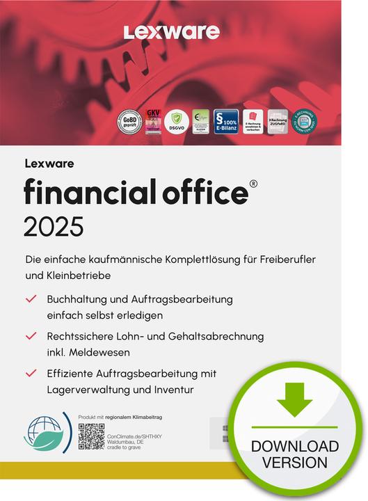 Lexware financial office 2025 - Abo (1 User, unbegrenzt)
