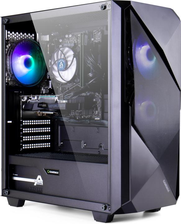 Image du produit Hyrican MegaDeal Gaming-PC Striker SET2487 7374 + MSI PRO MP273ADE + Maus, Tastatur & Headset (AMD Ryzen 7 5700X, 32 Go, 1000 Go, GeForce RTX 4060)