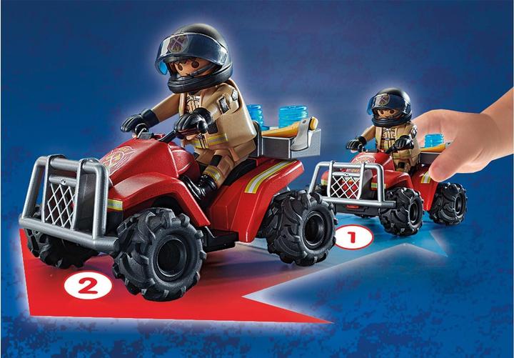 Image du produit Playmobil Quad de vitesse des pompiers (71090, Playmobil City Action)