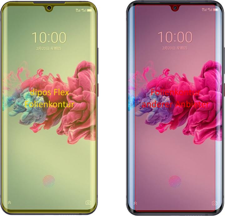 Immagine prodotto Dipos Pellicola Protettiva Full-Cover 3D (2 Pezzo/i, ZTE Axon 11 5G)