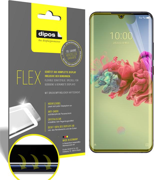 Immagine prodotto Dipos Pellicola Protettiva Full-Cover 3D (2 Pezzo/i, ZTE Axon 11 5G)