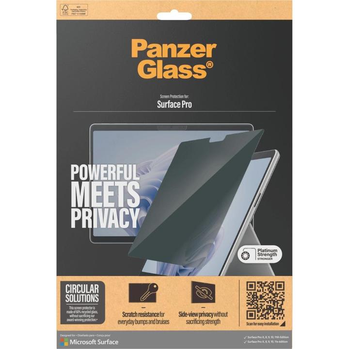 Actual product image PanzerGlass Ultra Wide Fit Privacy (1 Piece, 9, 11)