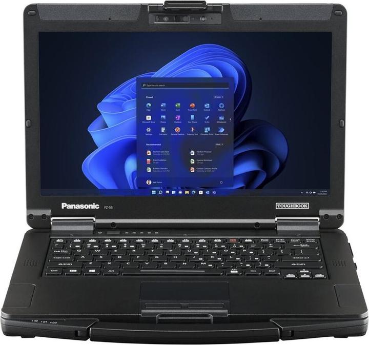Produktbild Panasonic TOUGHBOOK FZ-55 Intel Core i5-1345U 14inch HD 16GB 512GB SSD UMA W11P WebCam (14", Intel Core i5-1345U, 16 GB, 512 GB, DE)