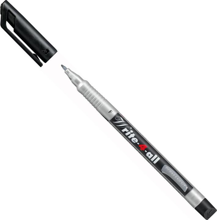 STABILO Write-4-all Permanent-Marker (Schwarz, 0.70 mm, 1 x)