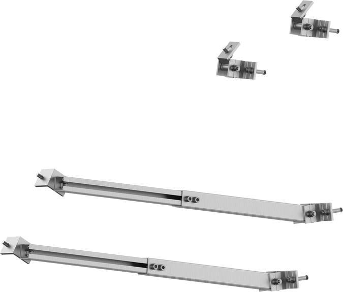 Actual product image EcoFlow Adjustable Bracket for Facade (Solar system mounting material)