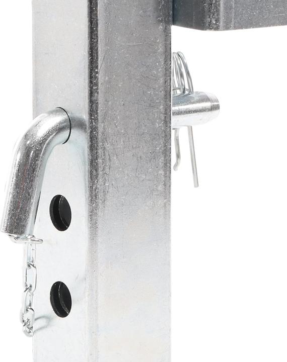 Produktbild XPOtool 2x Stützfuss 350mm Schwenkstütze Stahl Ausdrehstütze Anhänger