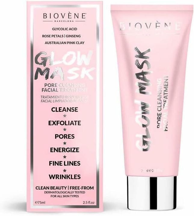 Actual product image Biovenè GLOW MASK pore cleansing facial treatment 75 ml (75 ml)