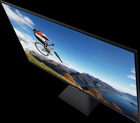 Actual product image Samsung LS32AM700URXEN (3840 x 2160 Pixels, 32")