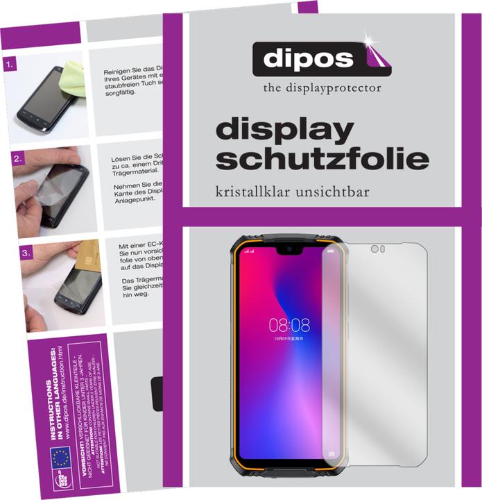 Actual product image Dipos Screen Protector Crystalclear (5 Piece, Doogee S68 Pro)