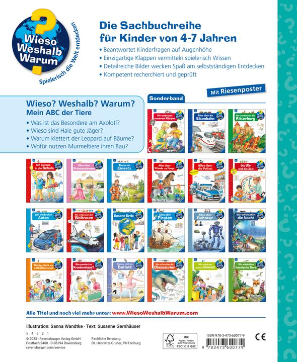 Actual product image Ravensburger Wieso? Weshalb? Warum? Sonderband - Mein ABC der Tiere (German)