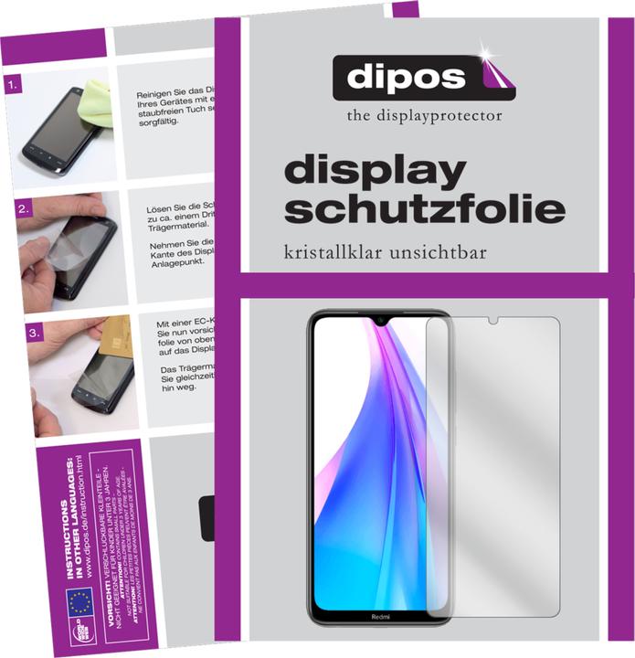 Produktbild Dipos Crystalclear (2 Stück, Xiaomi Redmi Note 8T)