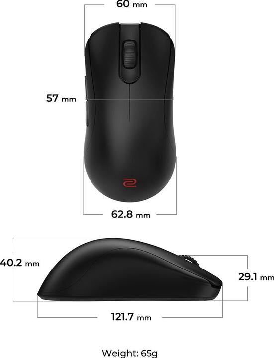 Image du produit BenQ SOURIS SANS FIL ZA13-DW (Sans fil)