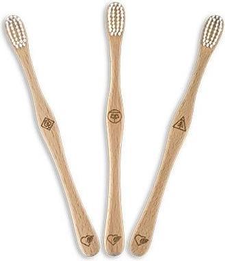 Actual product image Liebwerk Wooden toothbrush Soft Leaf (Soft, 1 x)