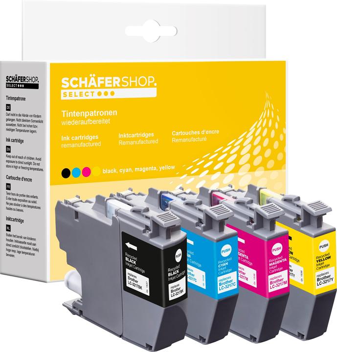 Produktbild Schäfer Shop Tintenpatronen (M, Y, C, BK)