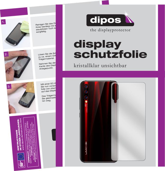 Produktbild Dipos Displayschutzfolie Crystalclear (1 Stück, Apple iPhone X)