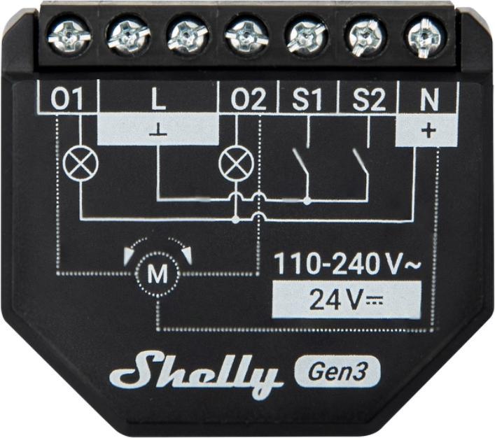 Immagine prodotto Shelly 2PM Gen3 x4 (Attuatore dell'interruttore)