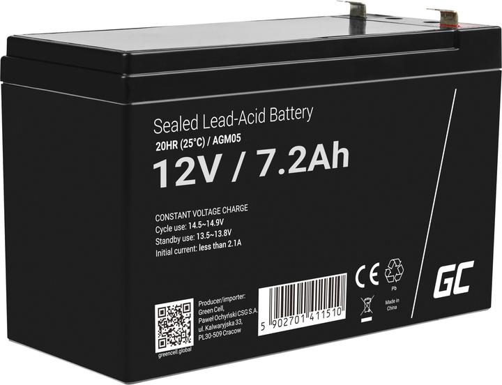 GreenCell AGM05 (12 V, 7.20 Ah)