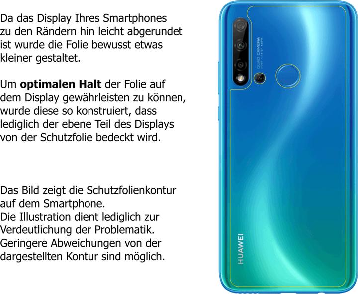 Produktbild Dipos Displayschutzfolie Crystalclear (2 Stück, Huawei P20 Lite (2019))