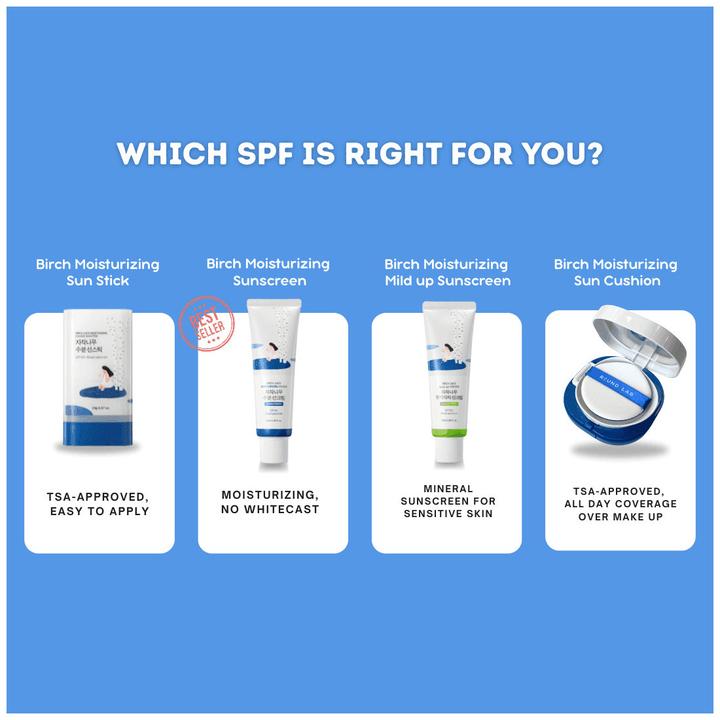 Actual product image Round Lab Birch Juice (Sun stick, SPF 50+, 19 g)