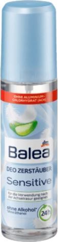 dm Balea Deo Zerstäuber Deodorant Sensitive (Spray, 75 ml)