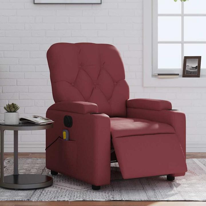 Immagine prodotto VidaXL Sedia da massaggio elettrica in similpelle