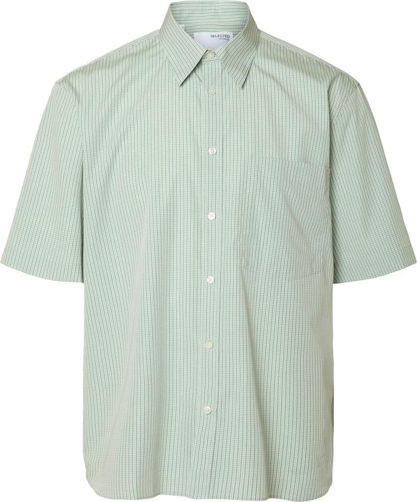 Selected Homme Streifen Kurzarmhemd