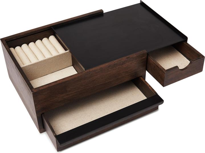 Uhrenbox + Schmuckaufbewahrung