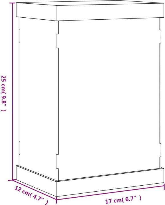 Immagine prodotto VidaXL Joses (17 x 12 x 25 cm)