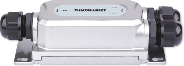 Produktbild Intellinet 2-Port Outdoor Ultra PoE Extender Vandalismusschu (3 Ports)