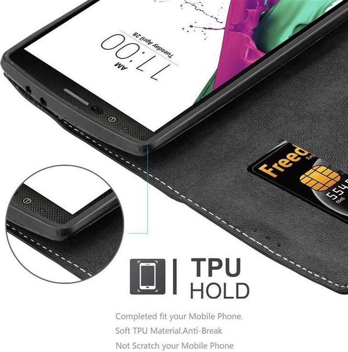 Actual product image Cadorabo Book X Wallet Cover (LG G4, Motorola Moto G4 Plus)