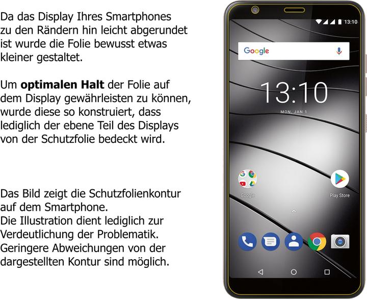 Actual product image Dipos Screen Protector Anti-Shock (2 Piece, Gigaset GS280)