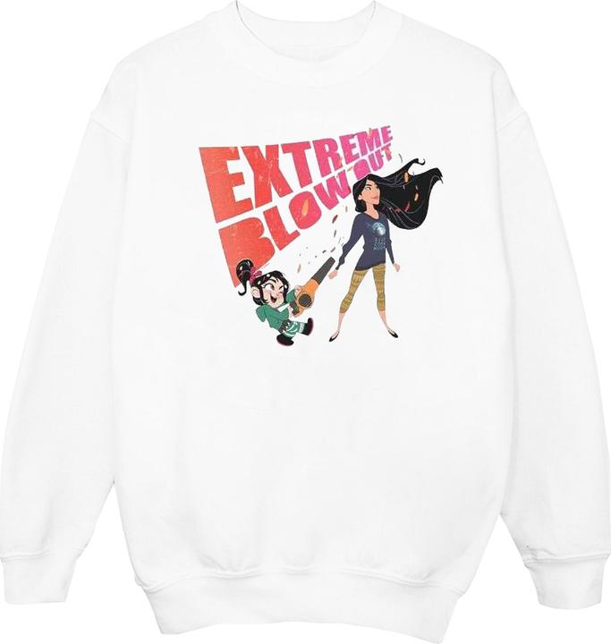 Disney Wreck It Ralph Pocahontas And Vanellope Sweatshirt Mädchen