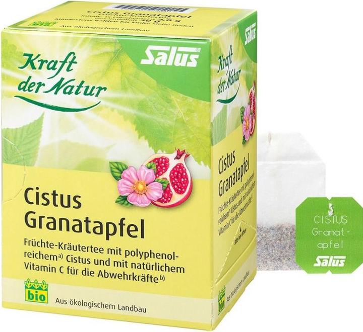 Actual product image Salus Cistus Granatapfel Tee Bio (63 g)