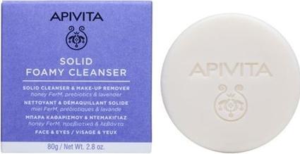 Apivita Solid Foamy Cleanser - 80 Grams (Reinigungstücher)