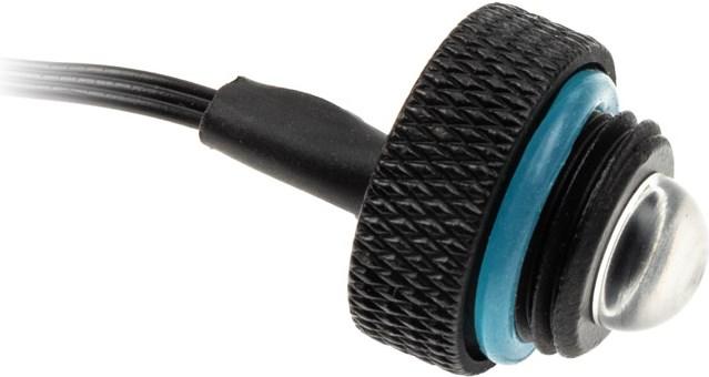 Image du produit XSPC Bouchon LED ARGB, G1/4, 5V 3Pin - noir (RGB)