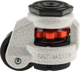 Actual product image Rs Pro Castor w/levelling feet,50mm 50kg, stem