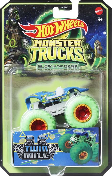 Produktbild Hot Wheels Jeep Glowing in the dark