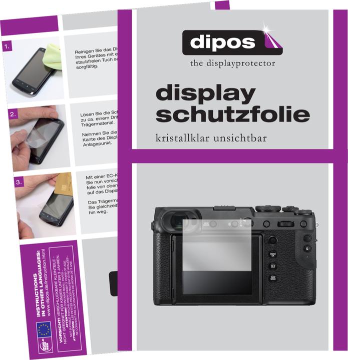 Produktbild Dipos Displayschutzfolie Crystalclear (Displayschutz, GFX 50R)