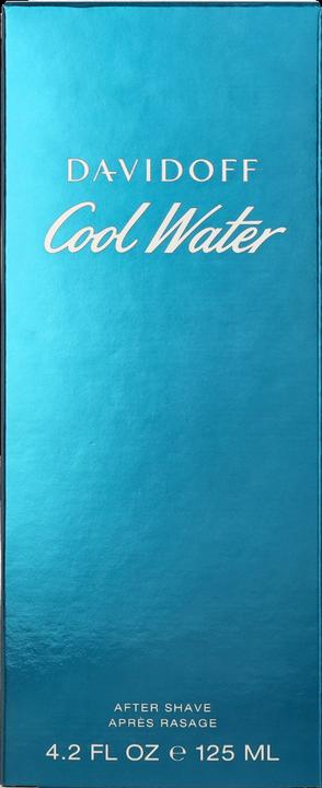 Actual product image Davidoff cool water (Aftershave lotion, 125 ml)