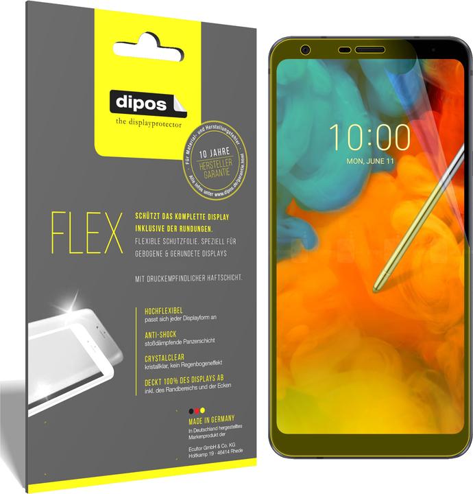 Immagine prodotto Dipos Pellicola Protettiva Full-Cover 3D (2 Pezzo/i, LG Q8 2018)