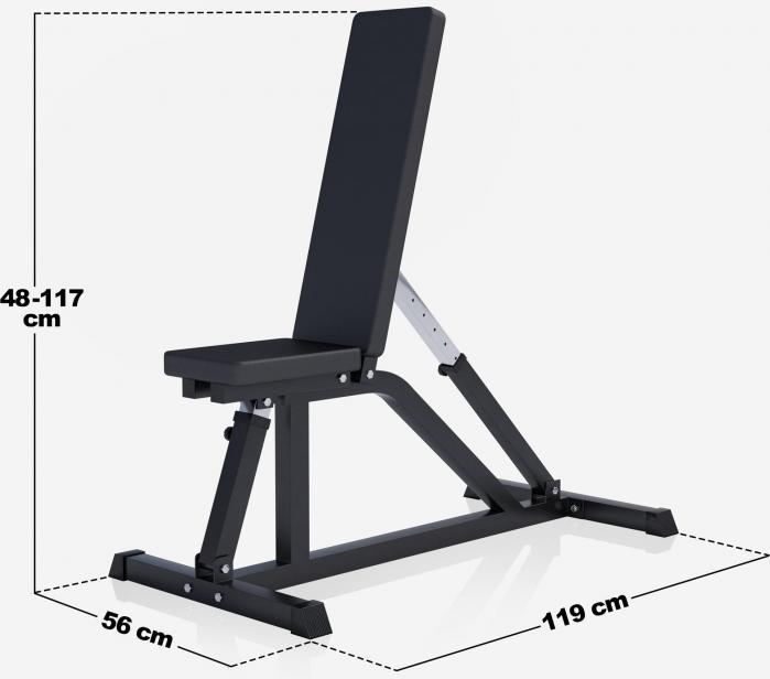 Image du produit Gorilla Sports Banc plat Multi