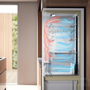 Produktbild Asko Kühl-Gefrierkombination freistehend PREMIUM RFN232041S Edelstahlfront und silber (361 l)