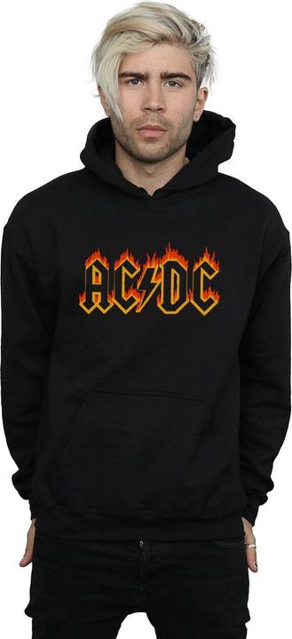Produktbild AC/DC Flames Logo Kapuzenpullover (4XL)