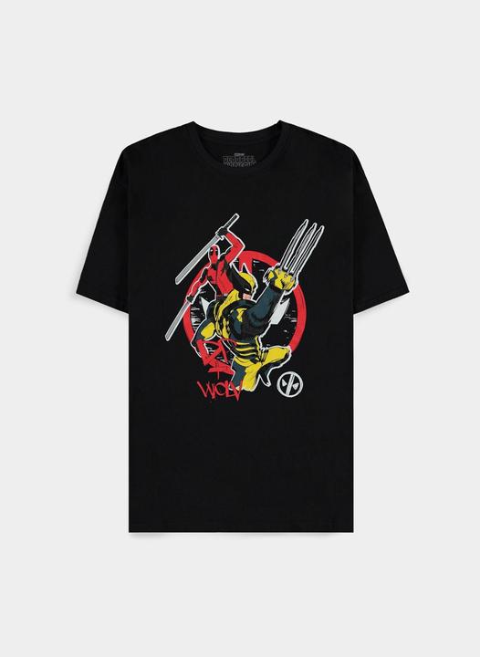 Image du produit Difuzed Deadpool - DP+ Wolvie - T-shirt à manches courtes pour homme - 2XL (XXL)