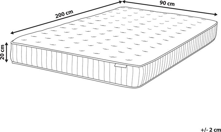 Produktbild Beliani Dream (90 x 200 cm, Federkern)