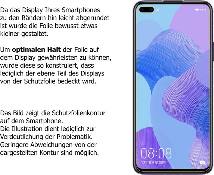 Actual product image Dipos Screen Protector Anti-Glare (5 Piece, Honor V30)