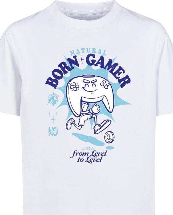 Immagine prodotto Mister Tee Maglietta Vintage Natural Born Gamer per bambini - 136497 (158, 164)